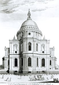 Het oostelijke uitzicht van de St. Paul
